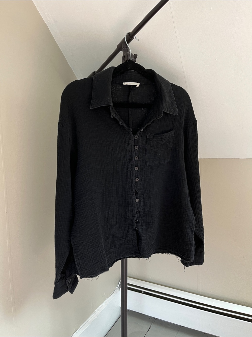 By Together Gauze Button Down